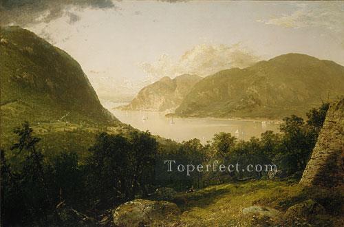 Escena del río Hudson John Frederick Kensett Pintura al óleo